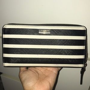 Kate spade striped wallet